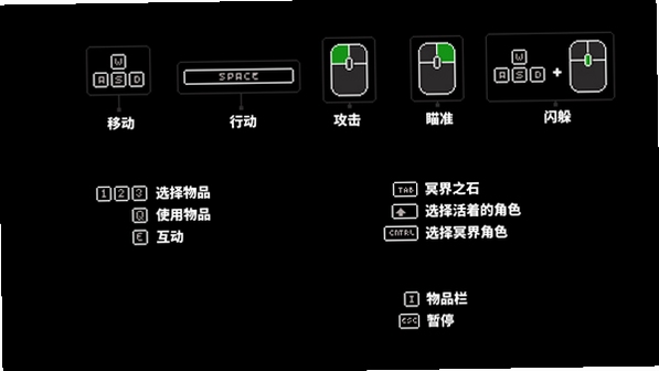 关键词必须包含 交错之魂Crossing Souls 电脑版 按键说明,文字可概括整篇文章全部内容,用于搜索配图