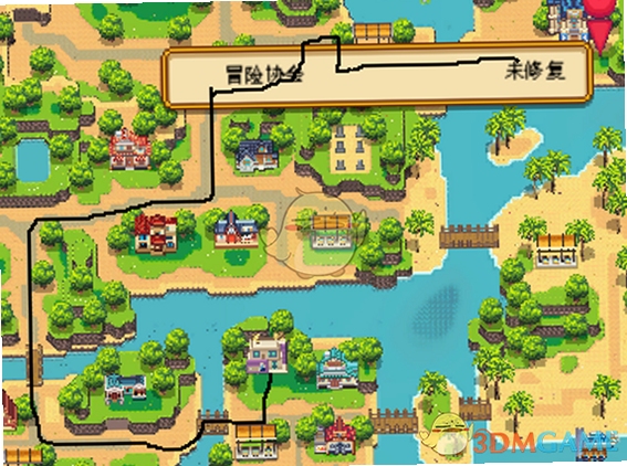 关键词必须包含 暖暖村物语Warm Village 电脑版,文字可概括新手核心玩法与每日流程,用于搜索配图