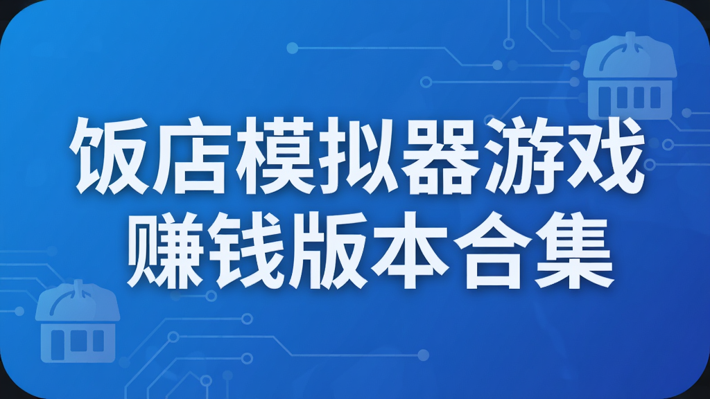 饭店模拟器游戏赚钱版本合集