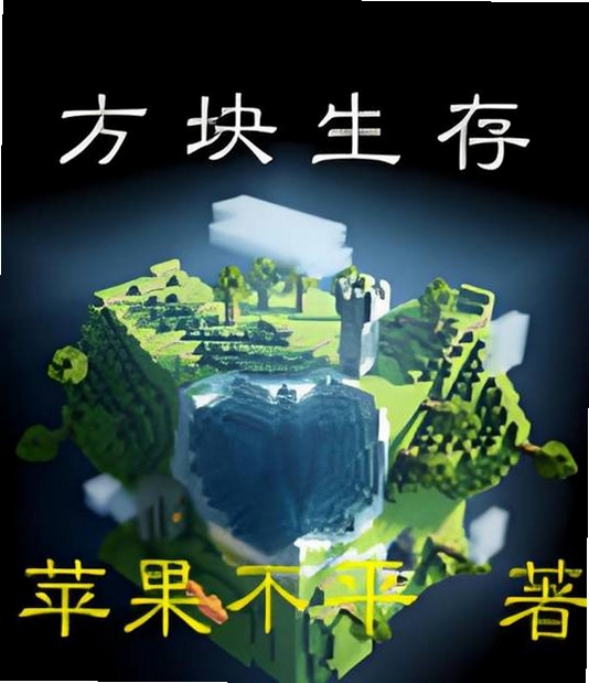 关键词必须包含 方块生存新手入门,文字可概括从沙滩开始收集资源生存的攻略,用于搜索配图
