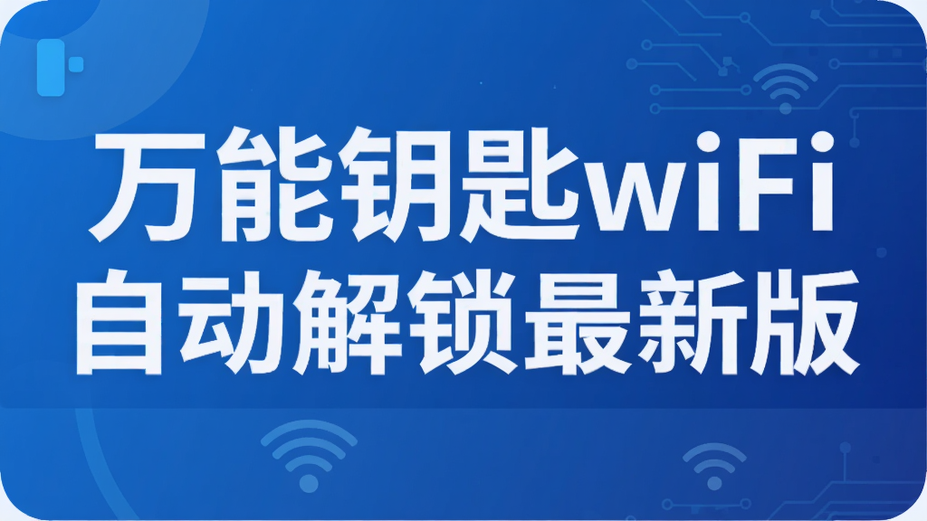 万能钥匙wifi自动解锁最新版
