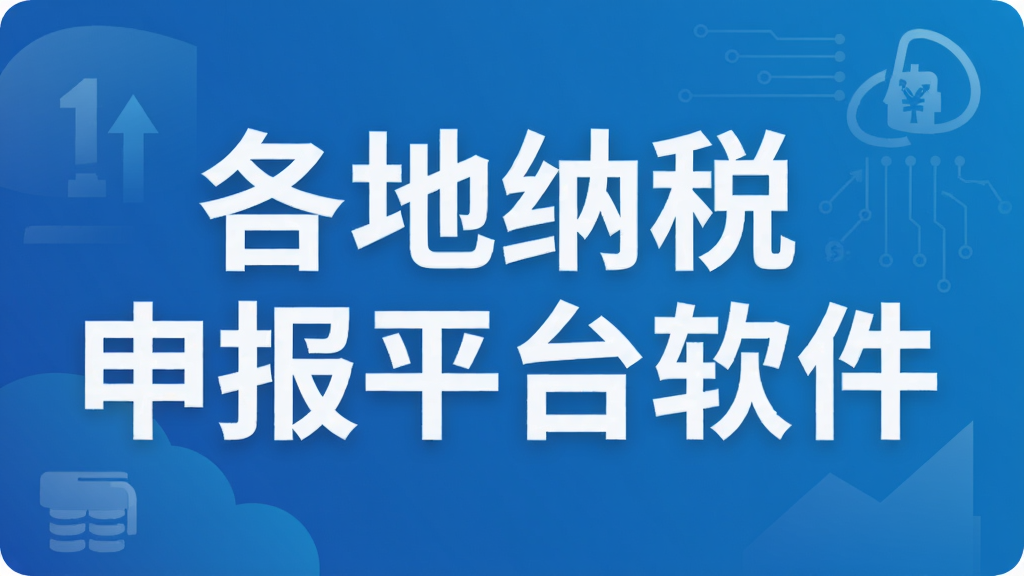 各地纳税申报平台软件