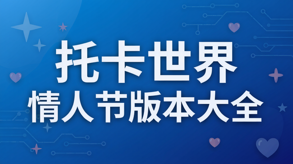托卡世界情人节版本大全