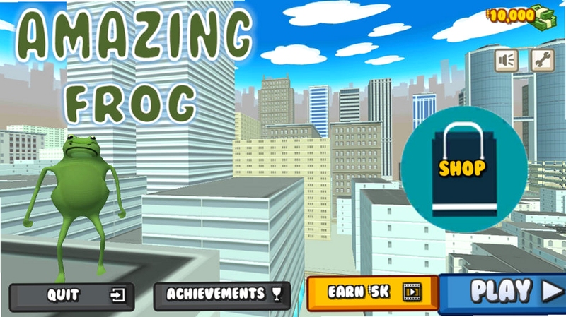 关键词必须包含 青蛙模拟器Amazing Frog,文字可概括整篇文章全部内容,用于搜索配图