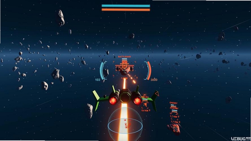 太空战将:星群大战电脑版 新手攻略 躲弹幕 屏幕下方