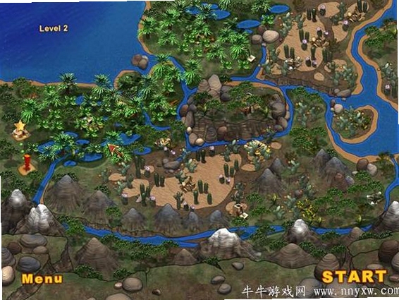 阿兹特克部落新大陆电脑版新手村庄经营建设初始界面截图,关键词必须包含 阿兹特克部落 新大陆 电脑版 新手
