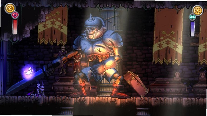 战斗公主玛德琳Battle Princess Madelyn 新手入门 弹反 连招 像素动作游戏