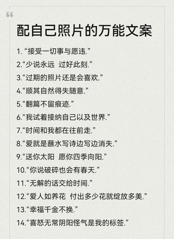 关键词必须包含 {手机相册生活记录},文字可概括整篇文章全部内容,用于搜索配图