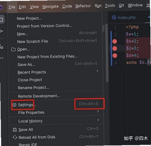 调试断点变量查看界面,关键词必须包含 {PhpStorm 调试功能}