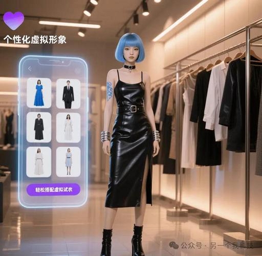 3D服装模特试穿效果展示,关键词必须包含 {虚拟试衣},文字可概括整篇文章全部内容,用于搜索配图