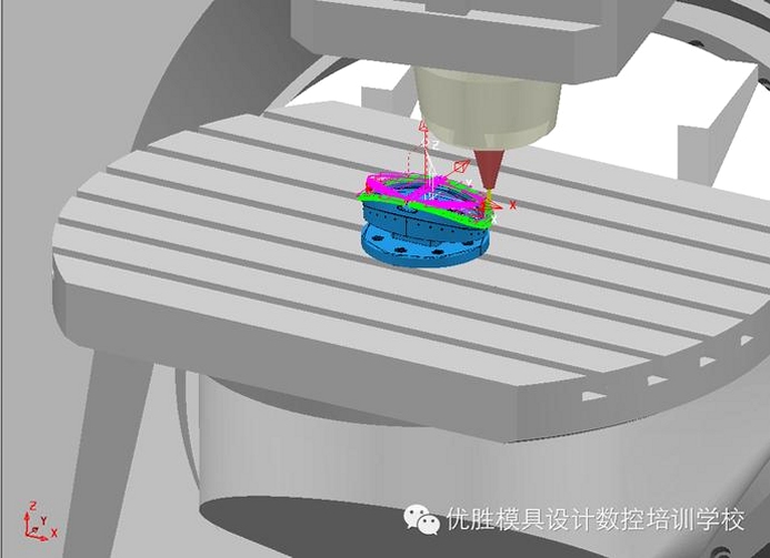 PowerMill刀具路径编程界面特写,关键词必须包含 PowerMill Ultimate 2026 五轴加工