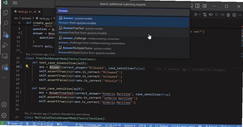 Visual Studio Code 代码编辑器界面 多语言支持
