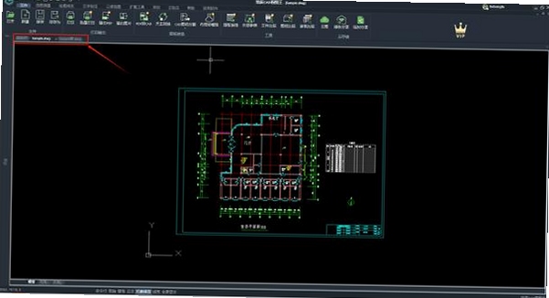 中望CAD建筑版2024墙体轴网门窗标注操作界面,keyword=中望CAD建筑版2024核心功能绘图