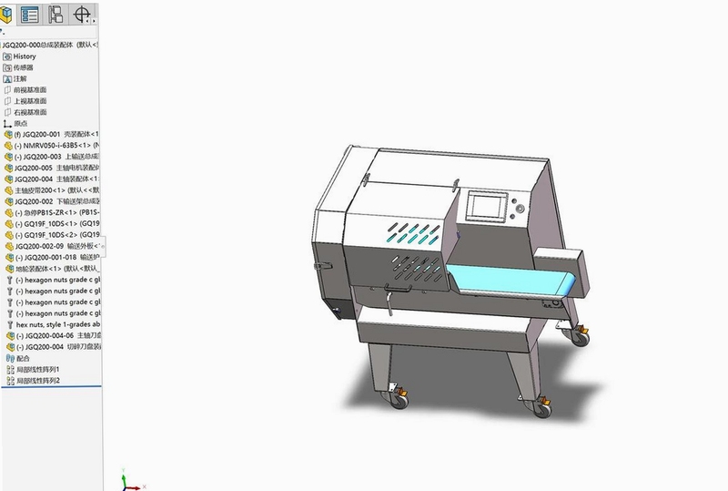 solidworks2026 三维建模 机械设计 界面 关键词必须包含 {solidworks2026 三维设计}