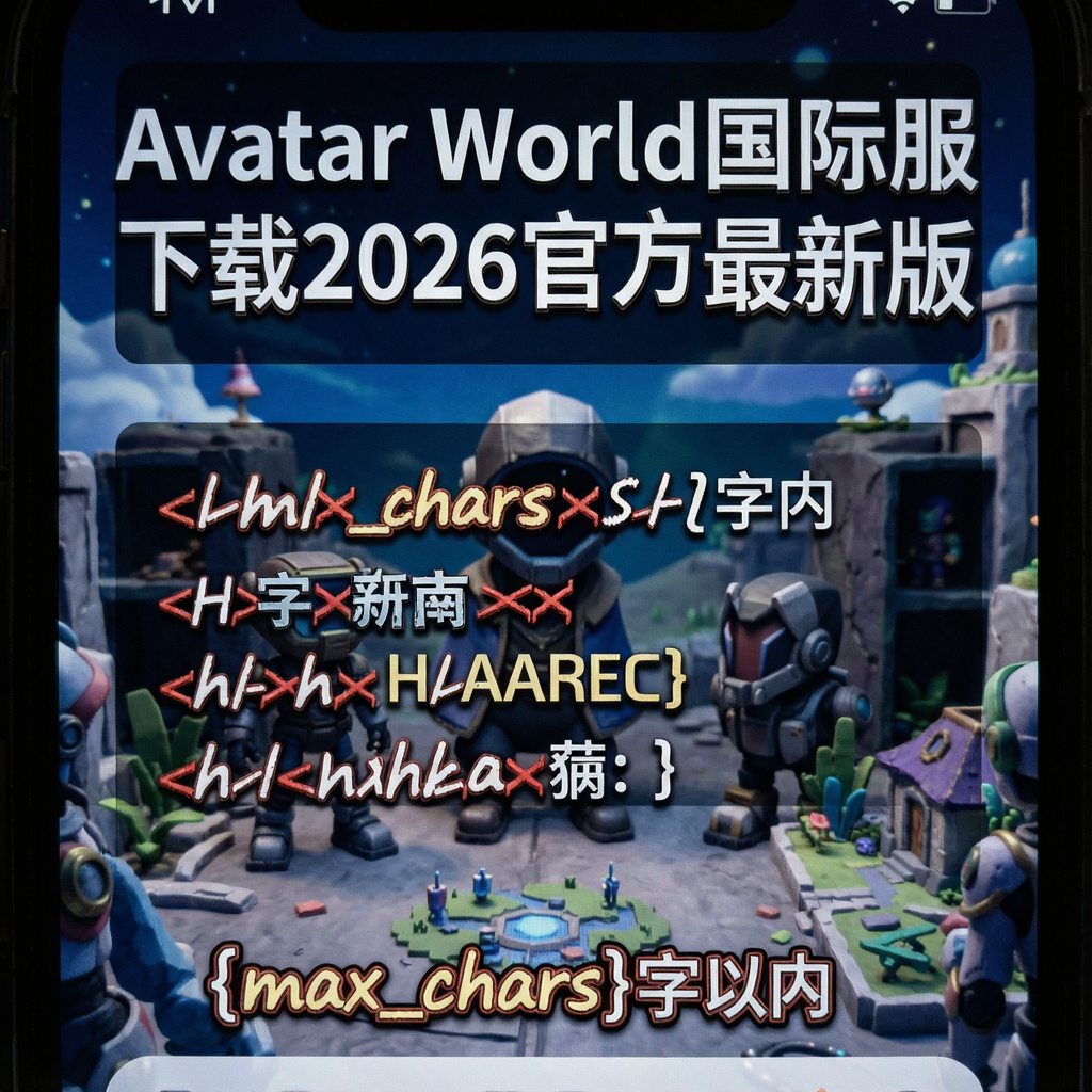 Avatar World���ʷ�����2026�ٷ����°�v1.220 2026�ֻ���