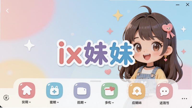 ix����������Ԥ��ͼ��չʾ������õ�UI��ƣ�ɫ�����죬ͼ��Բ�󣬱���Ϊǳɫ���䣬������ʱ�����׺ͣ���������ix������������ʾ�ڻ�������λ��