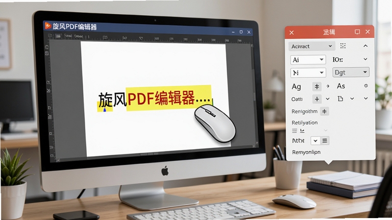չʾ����PDF�༭���ڵ����ϱ༭PDF���ֵĳ������������һ�κ�ɫ�����޸�Ϊ��ɫ�����ӻ�ɫ�������Ҳ�������������ʾ��������ѡ�����ϸ��������UI����ִ���ͻ��������PDF�༭������LOGO�����渻�а칫��Χ