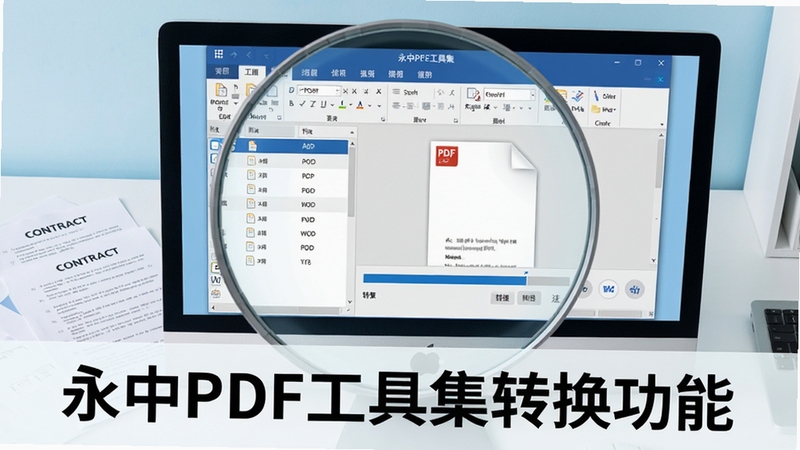 ������Ļ�Ŵ���д����ʾ����PDF���߼����ڽ�PDF�ļ�ת��ΪWord�ĵ��������пɼ��ļ��б���ת��������������Ϊ����칫����ɢ�伸�ź�ֽͬ������ɫ��ǳ�����ɫ���䣬ͻ��ת�����ܸ�Ч�ȶ�����������дʵ�����ġ�����PDF���߼�ת�����ܡ�