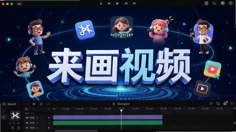 ������Ƶ����������Ԥ��ͼ��չʾ��ḻ�Ķ���ģ���ͼ��ı༭ʱ���ߣ�����������ɫ�Ƽ��б���Ϊ���������������������ơ�������Ƶ����3D�����֣���Χ���Ƹ��࿨ͨ��ɫ����Ƶ����ͼ�꣬�����������ִ���ͻ��AI���ܴ�����Χ