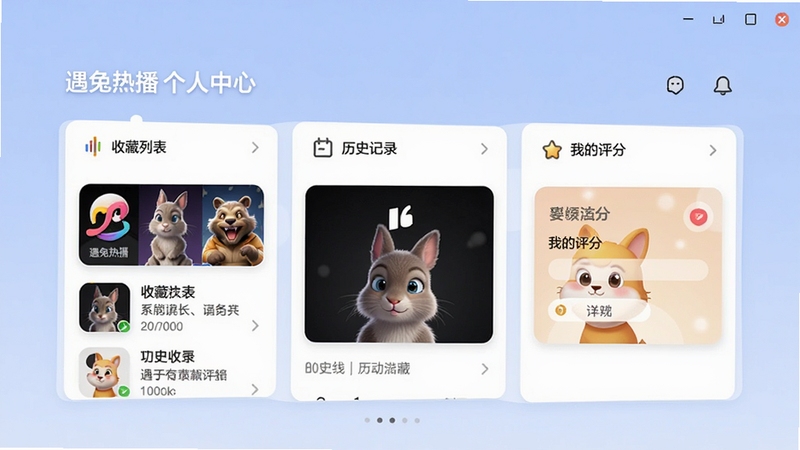 �����Ȳ��������Ľ��棬չʾ�ղ��б�����ʷ��¼���ҵ����ֵȹ���ģ�飬�����࣬ͻ���������������Ȳ�����������Ϊ�����б�������Ϊ��ʹ�ɫ