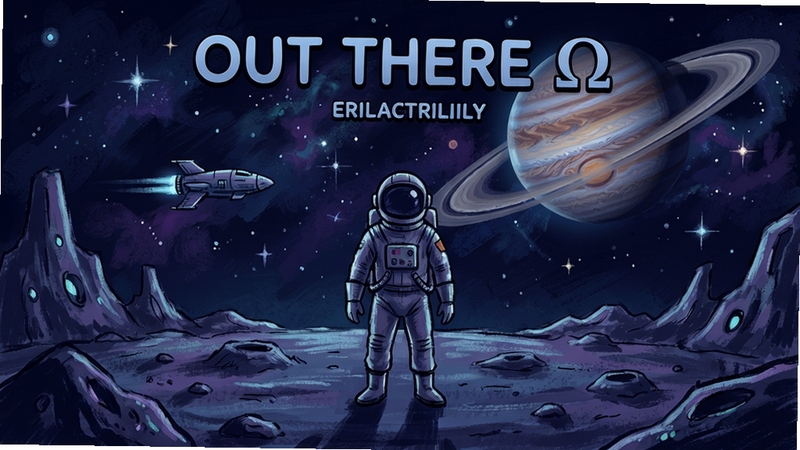 Out There ����Ϸ������Ԥ��ͼ��չʾ�Ավ��������棬���������ǿ���Զ���ķɴ���������Ϊ�ֻ�ƻ÷磬ɫ������������ɫΪ����ͻ���¶�̽���ķ�Χ�����幹ͼ���ԱΪ���ģ��������ϸ�ڷḻ��Զ���ɼ��޴����̬���Ǻ���˸������