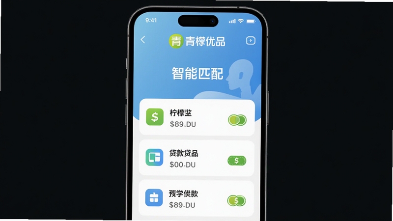 ������Ʒ����APP������Ԥ��ͼ��չʾ���Ĵ����Ʒ�б��������Ĺ��ܷ���������Ϊ��͵���ɫ���䣬�ֻ���Ļ���У���ʾ������ƷLogo�͡�����ƥ�䡱�������������ִ���ˬ���ʺ�Booguģ�����ɡ�