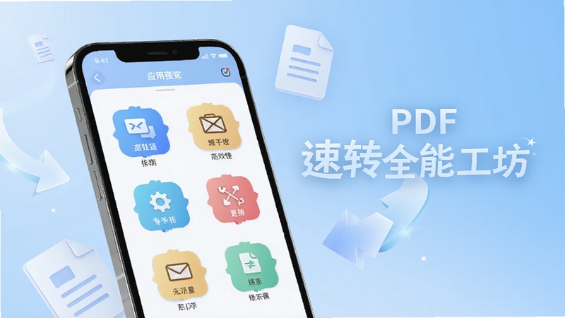 ����������Ⱦ����PDF ��תȫ�ܹ���Ӧ��Ԥ��ͼ����������Ϊ�����ֻ���Ļչʾ���������棬������ʾ����ת������ͼ�꣬����Ϊǳ��ɫ���䣬����Ư�����ĵ��ͼ�ͷԪ�أ���������ͨ͸��ͻ����Ч��ݵİ칫��