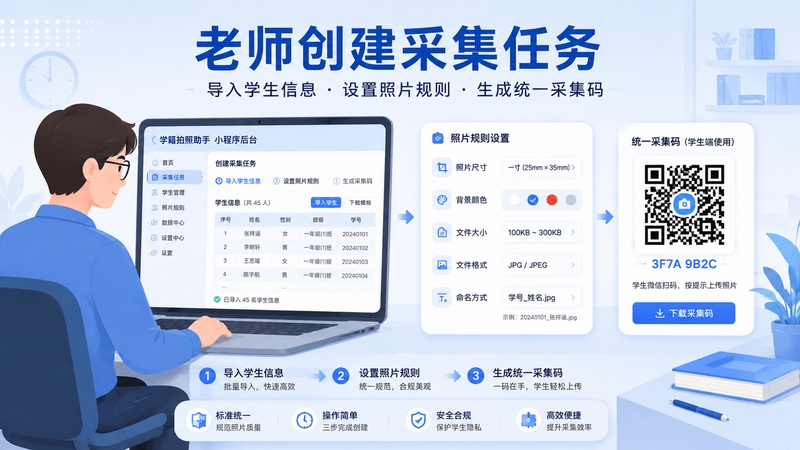 学籍拍照助手 使用教程 步骤