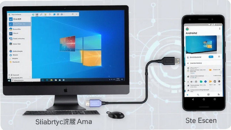 ��Ȼָ���ʦ��ƽ̨����ʾ��ͼ���������ΪWindows���Խ��棬�Ҳ�ΪAndroid�ֻ����棬�м�ͨ�����������ӣ�����Ϊǳ��ɫ�Ƽ�����ͻ�����豸Эͬ�ָ�����