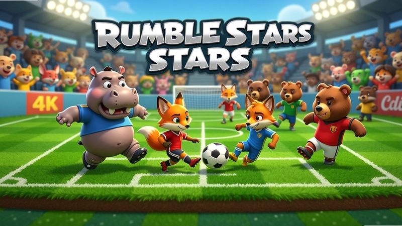 Rumble Stars ������Ϸ���Ӿ�ͼ��������������ɫ�������򳡣�һȺ��ͨ������Ա������������ꡢ�ܣ����ڼ���ƴ��������Ϊ��������������̨��ɫ���������죬������ͨ�ɰ����ʺ���Ϸ����ͼ����湹ͼ����ϸ�ڣ�4K����