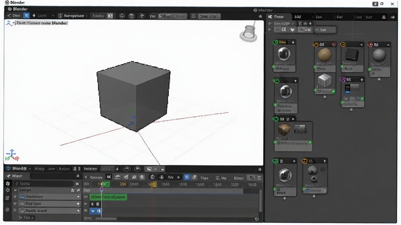 Blender��ά�������������棬����3D�ӿڡ�ʱ���ߡ�������壬�����������ģ�ͺ͵ƹ⣬�Ҳ�Ϊ���ʽڵ�༭��������������ɫ���������ɾ�����Ʒ��Ⱦ��񣬸�ϸ�ڣ�8K��BlenderȫòԤ��ͼ