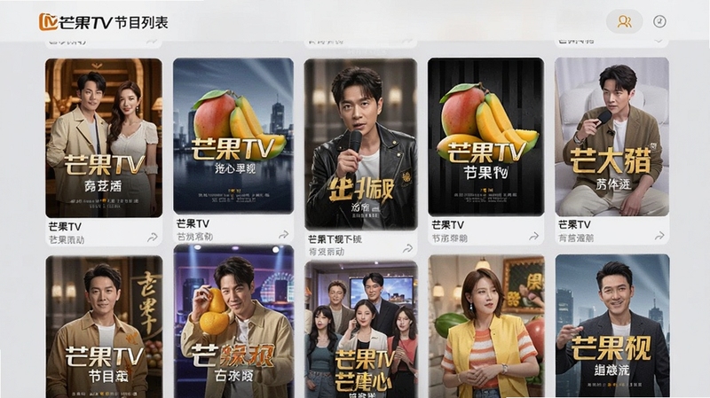 â��TV��Ŀ�б����棬չʾ������պ�������ͼ����������������Ŀ�������֣���������ٲ������֣�����Ϊǳ��ɫ��ͻ�����ݷḻ�ԣ������������ʺϹ���չʾ��ͼ������Ϊ16:9