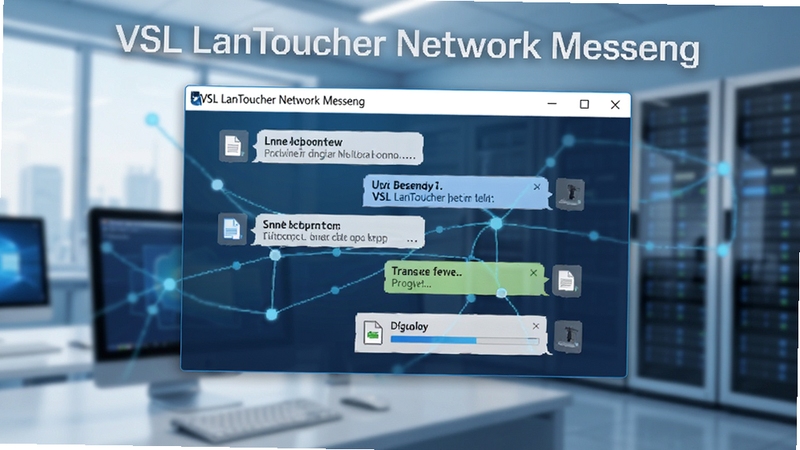 ��������ΪVSL LanToucher Network Messeng�����������������ִ��칫�ҳ������룬����Ϊ��̨��������������������ģ����������������׿Ƽ�ɫ��������������ʾ�Ի����ļ��������������ͼͻ�����������������Ⱦ���������������������ȫ��VSL LanToucher Network Messeng�Լ��������ʾ�ڽ��涥����