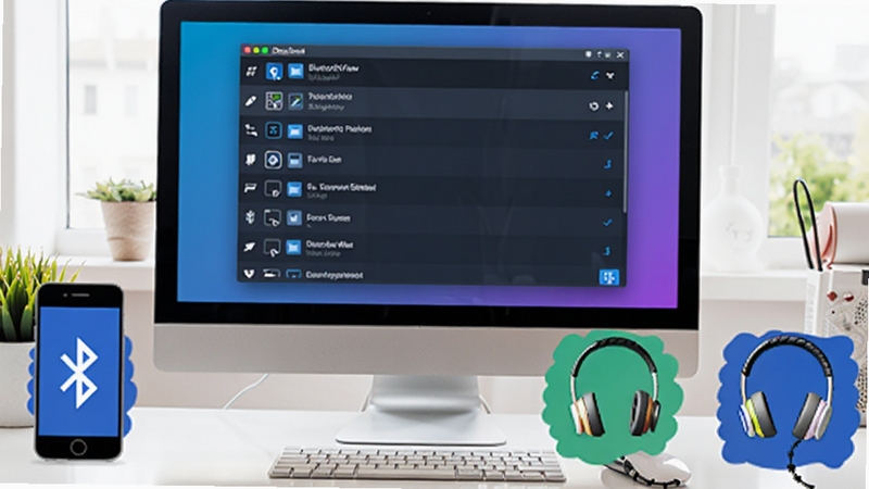 BluetoothView ����״̬ʾ��ͼ��������Ļ��ʾ�豸�б����Ա����ֻ��������������豸ͼ�꣬����Ϊ�����Ĺ���̨��ɫ�����ޣ�����ִ�