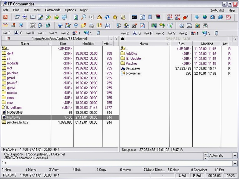EF Commander Free FTP����