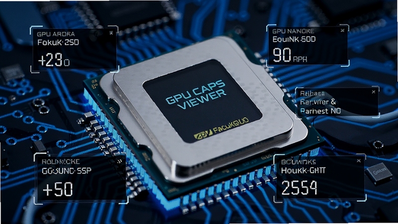 GPU Caps Viewer Ӳ����Ϣ��⹦����д������������ʾGPU����оƬ��΢����д����Χ�����Ÿ�������ָ�������򣬱���������ɫ�Ƽ���·��������ǿ�����ľ�׼��ȫ�档