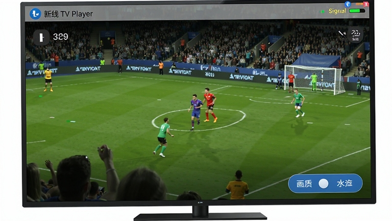 Online TV Player ���Ż��棬���ڲ��Ÿ����������£����������޻��壬���½��л���ѡ��ť��������ʾƵ�����ƺ��ź�ǿ�ȣ�����Ϊ���Ż��棬��������������ͻ�������������ܵ��ȶ���