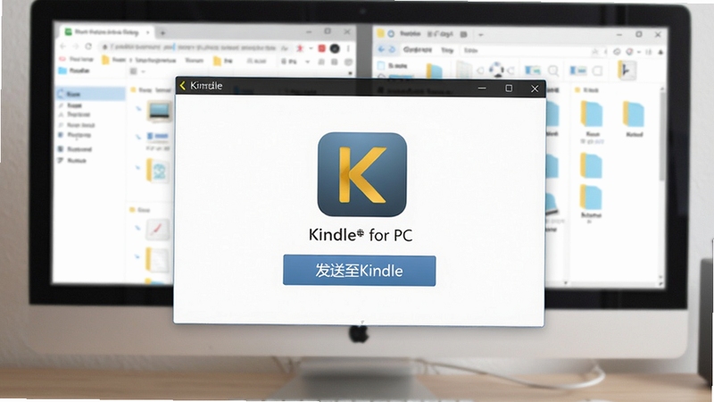 Send to Kindle for PC �ٷ�����ҳ��Ԥ��ͼ����������Ϊ���������洰�������ڵ�������֮�ϣ�����Ϊģ����������������ļ�����������������������ͻ������ͼ���롰������Kindle����ť��Ӫ���Ч��ݵİ칫�Ķ���Χ