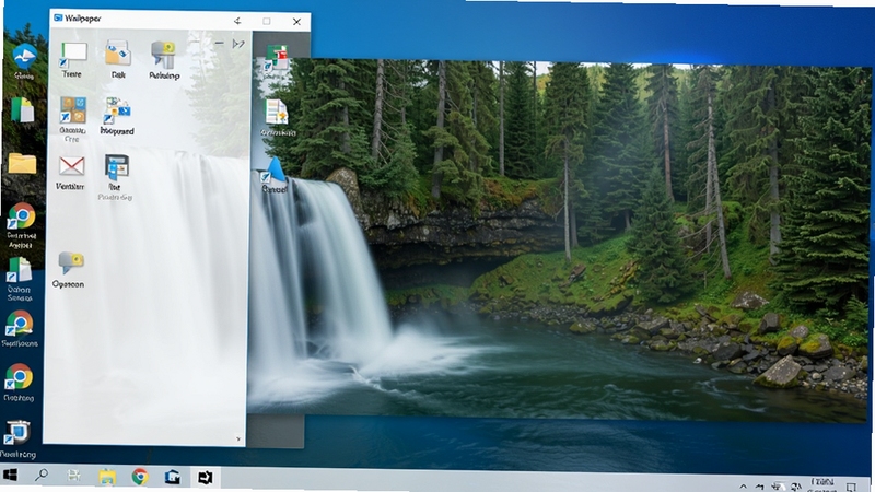 Video Wallpaper ������Ԥ��ͼ��չʾһ����Ƶ��ֽ��������Ȼ�羰��Ƶ����ΪWindows�����ֽ������ͼ�������ɼ�������������һ���������ٲ���ɭ�֣��������16:9��ɫ����ʵ��ϸ�ڷḻ��UI�������ִ���λ�ڻ�����࣬�Ҳ�Ϊ��̬��ֽԤ������������������Ȼ