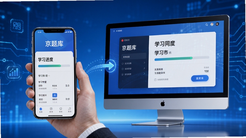 ����⿼���������豸ͬ��ʹ�ó���ͼ��չʾ�ֻ������ͬʱ��ʾѧϰ���ȣ�����Ϊ��ɫ�Ƽ��У���������ͬ�������ԣ��������ִ�����
