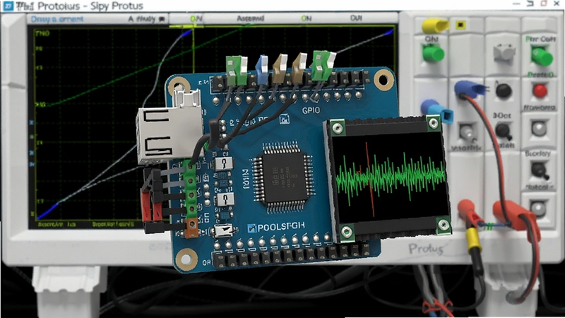 Protues ΢�������������г�������������Ϊһ����� STM32 �Ŀ�����ģ�ͣ��� GPIO ����������LED�� OLED ��ʾ������Ļ����ʾ��̬���Σ�����Ϊ����ʾ�������棬ϸ�ڷḻ���Ƽ���ǿ