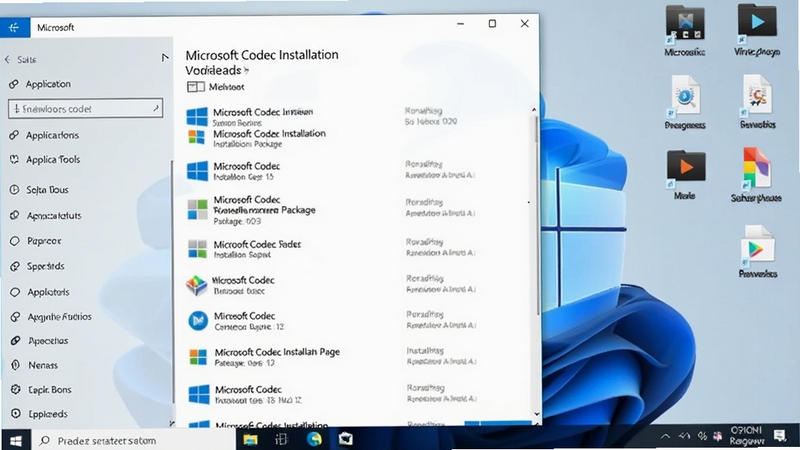 ΢���ٷ���������װ���������Ԥ��ͼ����������ΪWindowsϵͳ������Ӧ���б���ʾMicrosoft Codec Installation Package�Ѱ�װ״̬����������Ϊ����ĵ����������ý���ļ�ͼ�꣬����������������ͻ��ϵͳ�������ԣ�ͼƬ��Ӧ����Microsoft Codec Installation Package����������Booguģ������