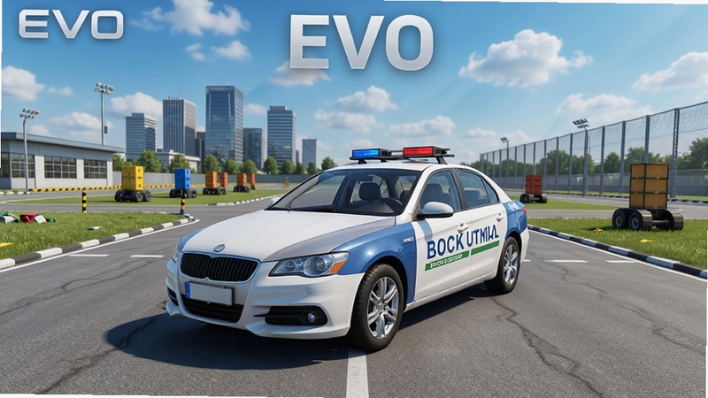 Driving School Simulator : EVO ��Ϸ������Ԥ��ͼ������չʾһ��������ͣ�ڼ�Уѵ�������룬��������������µ��ִ�������ѵ����ʩ������ϸ����������Ӱ��ʵ��������дʵ��ɫ��������ͻ����ʻ��ѵ���⡣