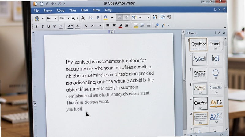 OpenOffice Writer ���ִ���������д����Ļ��ʾ�ĵ��༭���棬���λ��һ�θ�ʽ�����ı��У������չʾ��ʽģ�壬����Ϊ�黯�İ칫���棬ͻ���������Ű���༭����������������ɫ�����