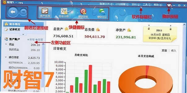 财智7 家庭理财软件 安全下载