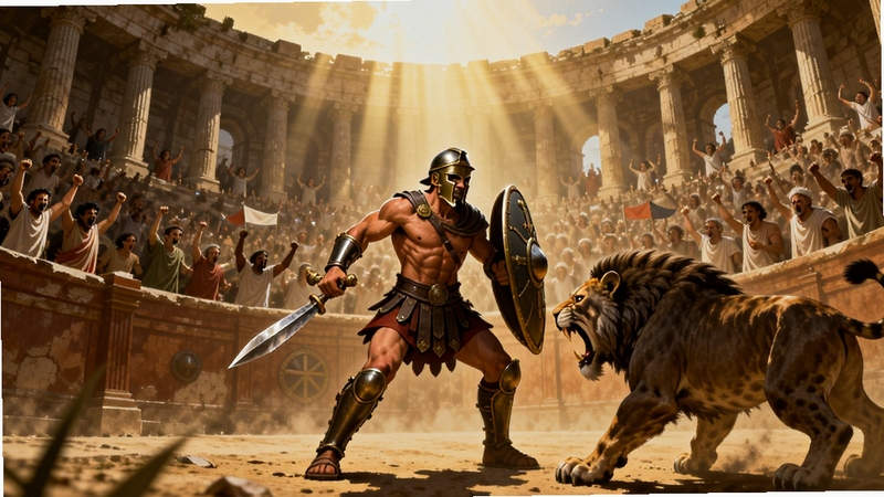 Gladiator Manager ��Ϸ���Ӿ�ͼ��չ�ֹ�����������ȫ��������һλ�ֽ��ܵĽǶ�ʿ�����޶��ţ������ǻ����Ĺ������ΰʯ�����������ů��ɫ����дʵ�ͻ����ϸ�ڷḻ�����ߴӶ������䣬Ӫ��ʷʫ��Χ