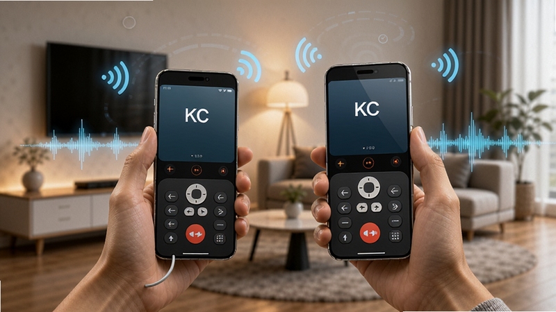 KC����绰����ͨ������ͼ����ʾ�����ֻ�����ͨ��������ͼ���ź�ͼ�껷�ƣ�����Ϊ�ִ���Լ������ůɫ�����ߣ����渻�пƼ���