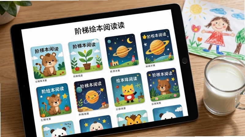 ���ݻ汾�Ķ�APP�Ļ汾�����չʾ������Ϊƽ�������Ļ��д����Ļ�����������Ŷ���汾��������ͼ��������ɫ���ޡ������죬�ж��ֲ���������⣬������ľ�����棬�Ա߷���һ����ţ�̺�һ����ͯ���������Χ��ܰ��ͻ���������ơ����ݻ汾�Ķ���������дʵ���