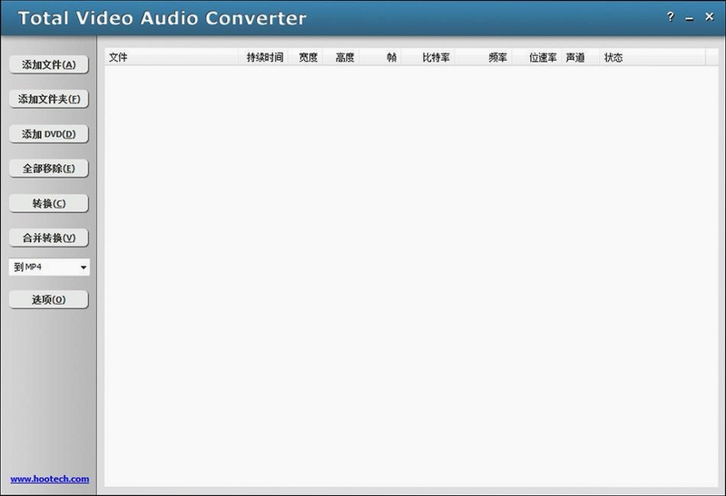 Total Video Converter 使用教程界面