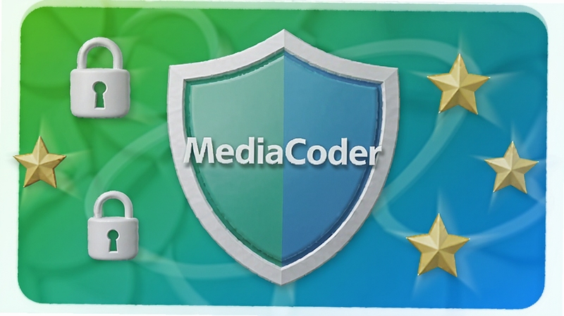 MediaCoder��ȫ������ʾͼ����������һ������ͼ�꣬����д��MediaCoder������Ϊ��ɫ����ɫ���䣬������ȫ�ɿ�����Χ�����������װ�Σ���������ˣ�����������Ⱦ